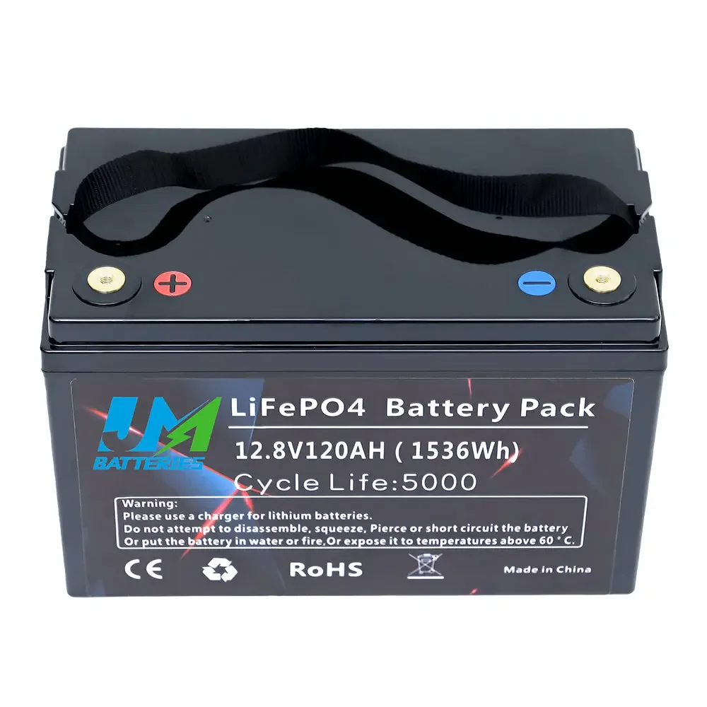 12.8V 120AH Electric Bike Rechargeable Lithium Batteries - Image 5
