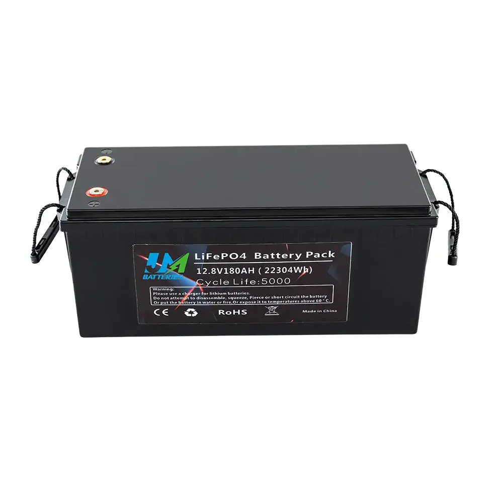 12.8V 180AH Rechargeable Storage Battery Pack Power Energy Storage System LiFePO4 Battery - Image 4