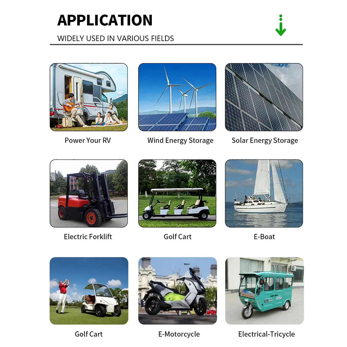 25.6V 100AH 2.56KWH Solar Energy Lithium Battery - Image 4