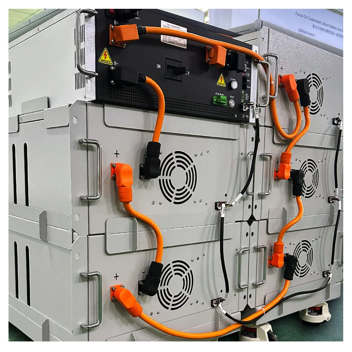 240V 280AH 67.2KWH High Voltage Lithium Power Battery - Image 6