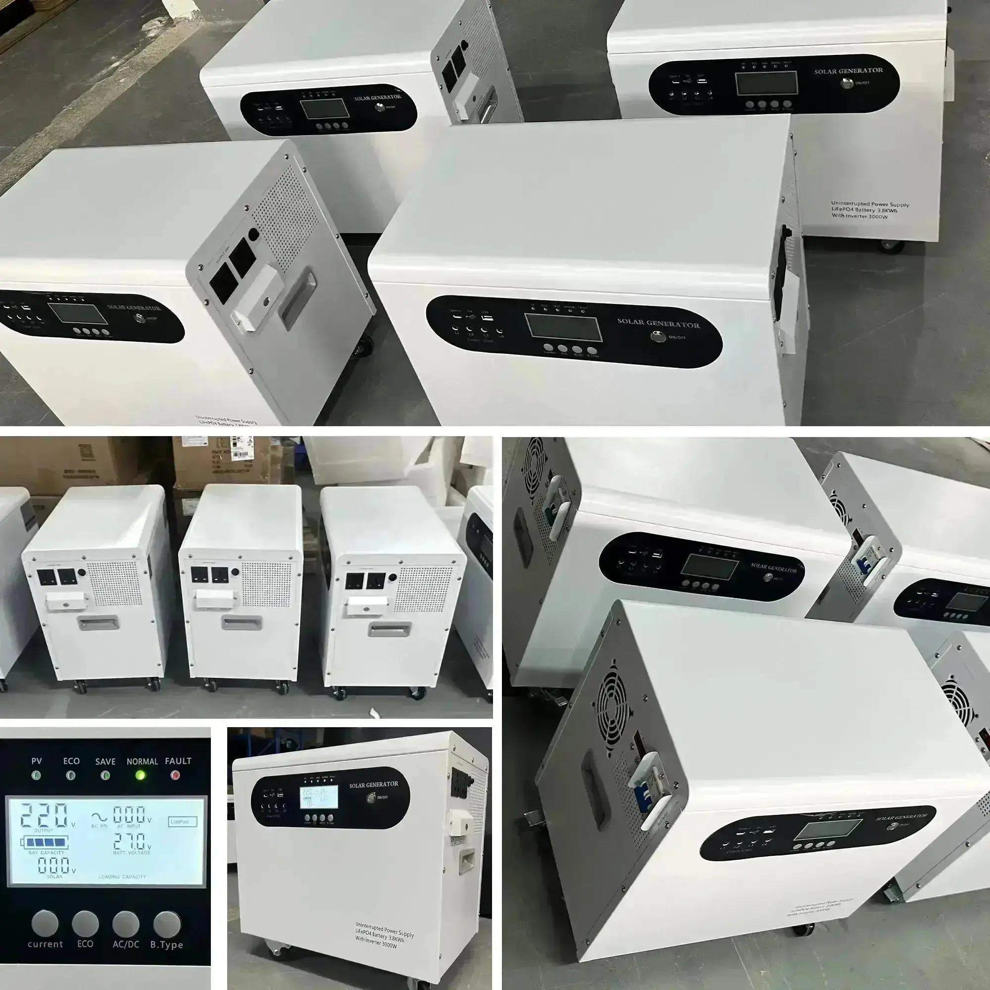 25.6V 100Ah 150Ah Home Solar Battery Pack Energy Storage All in One Battery - Image 4