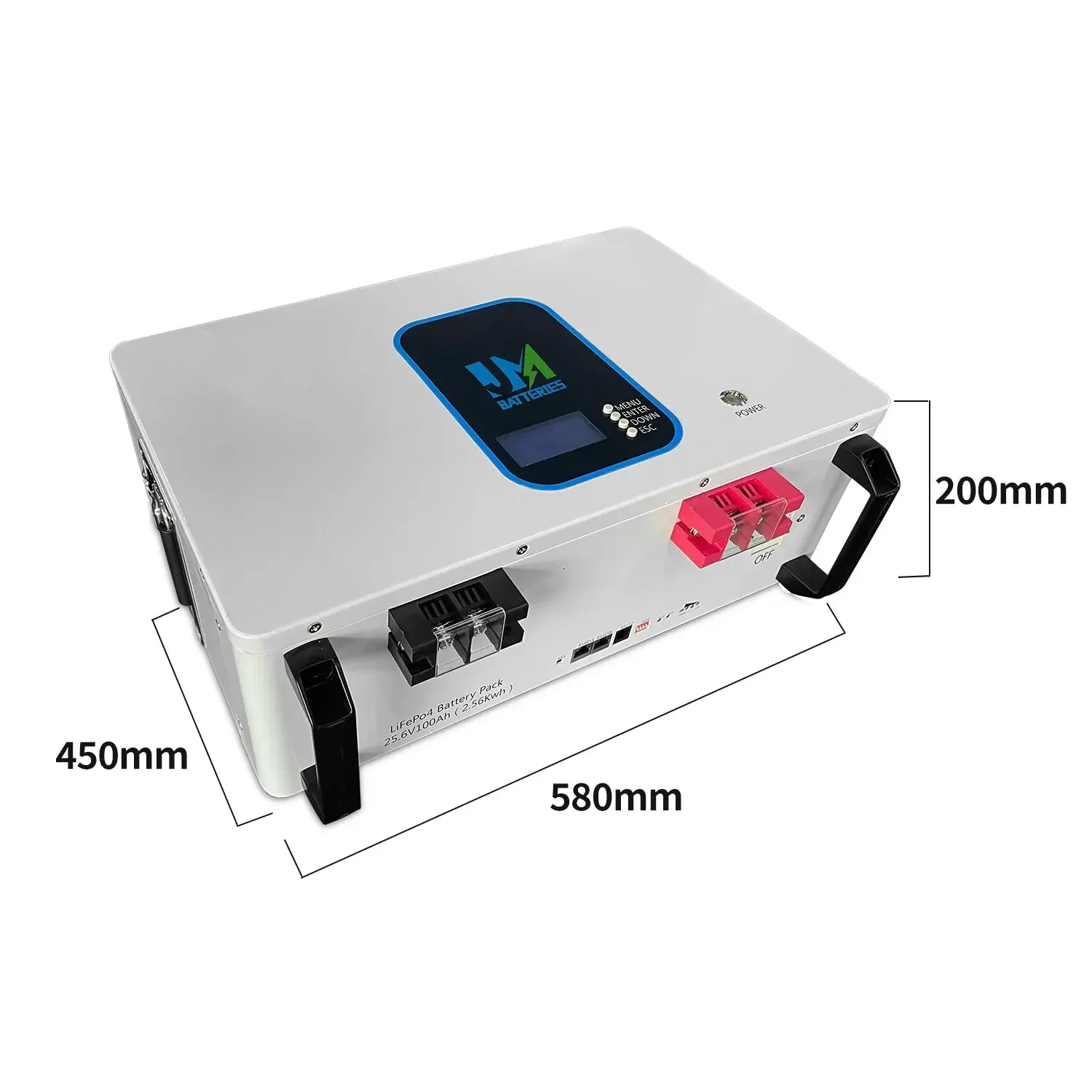 25.6V 100AH Lithium Wall Mounted Battery - Image 3