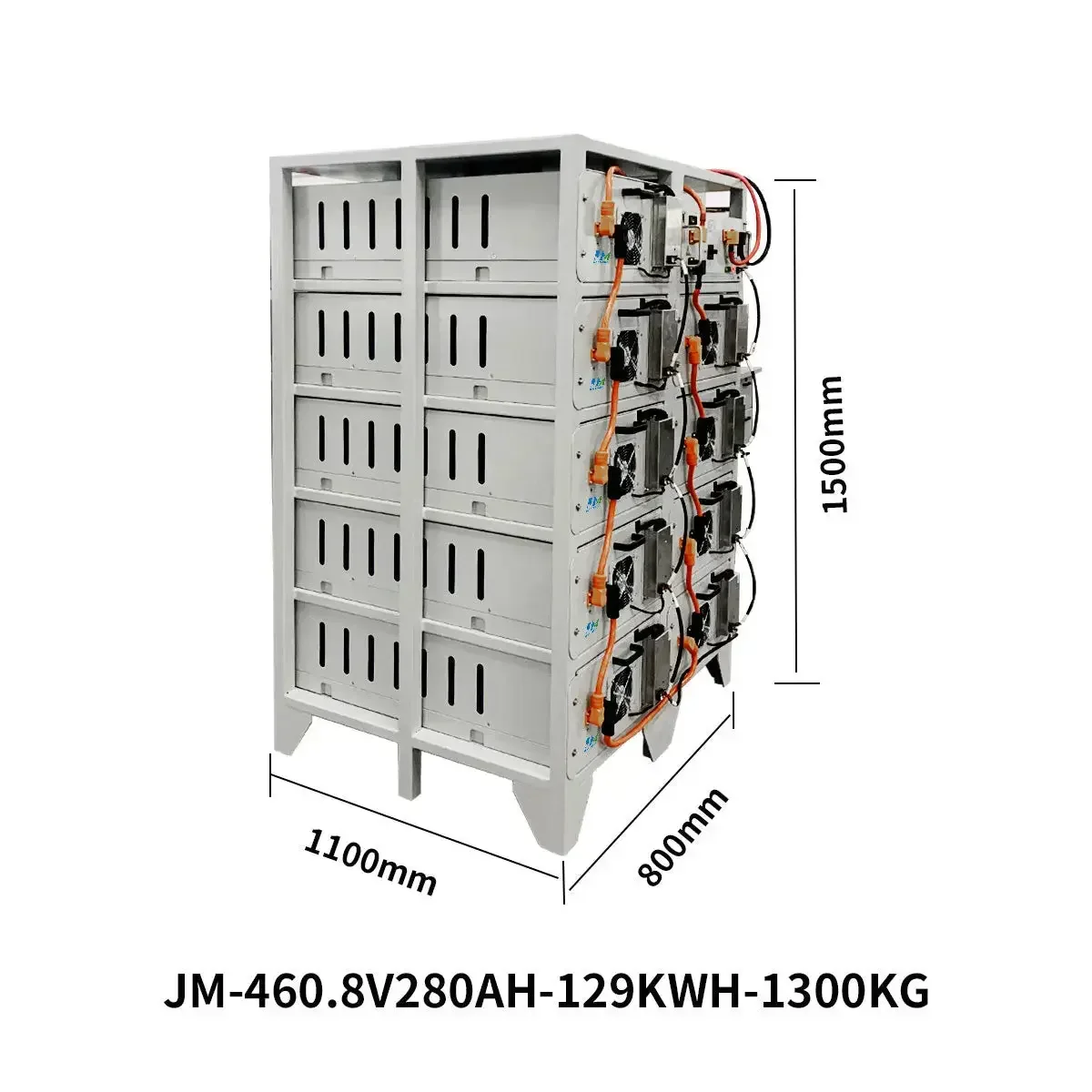 461V 280AH 129KWH High Voltage Energy Storage System Battery - Image 3