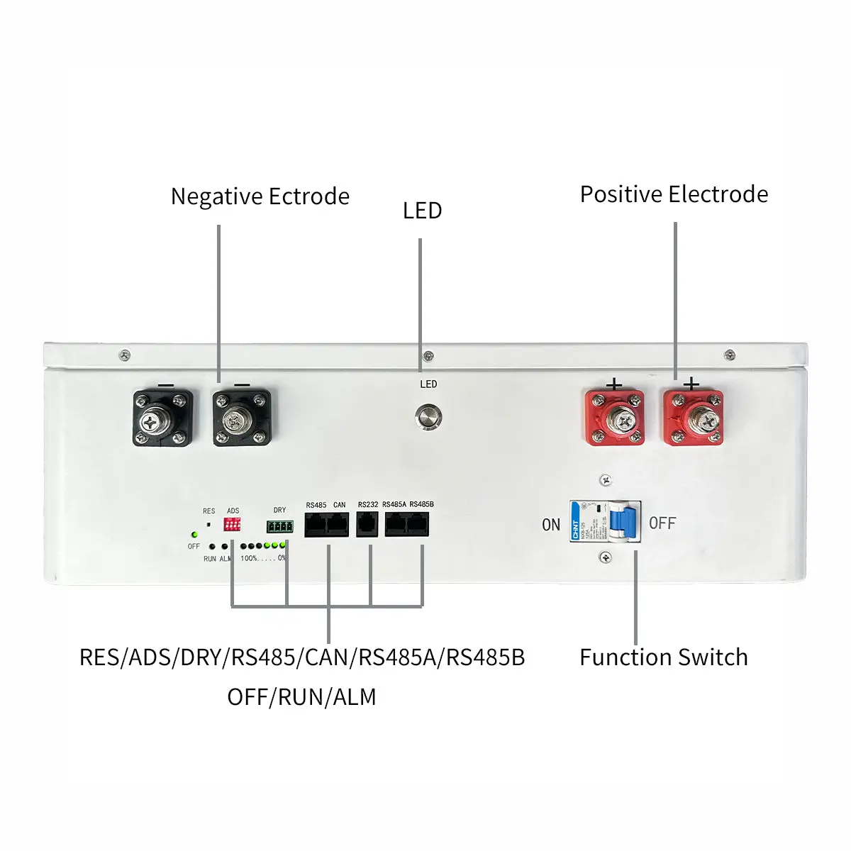 51.2V 200AH Wall Mounted Battery For Home - Image 4