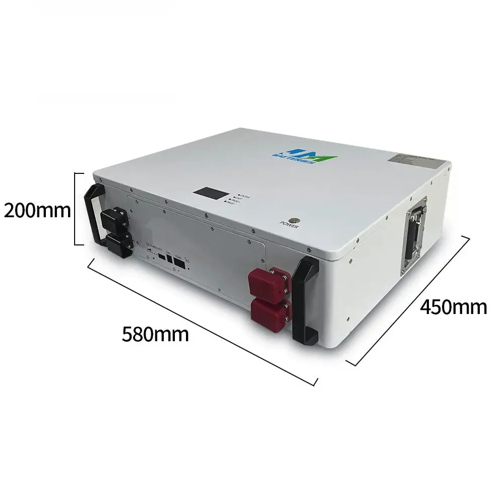 51.2V 100AH Wall Mounted Lithium Ion Battery - Image 4