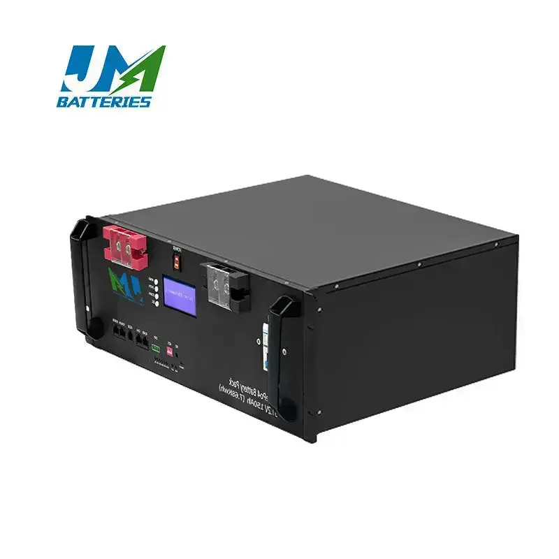 51.2V 150ah 50ah 100ah 200ah Stackable Rack Mounted LiFePO4 Lithium Battery - Image 2