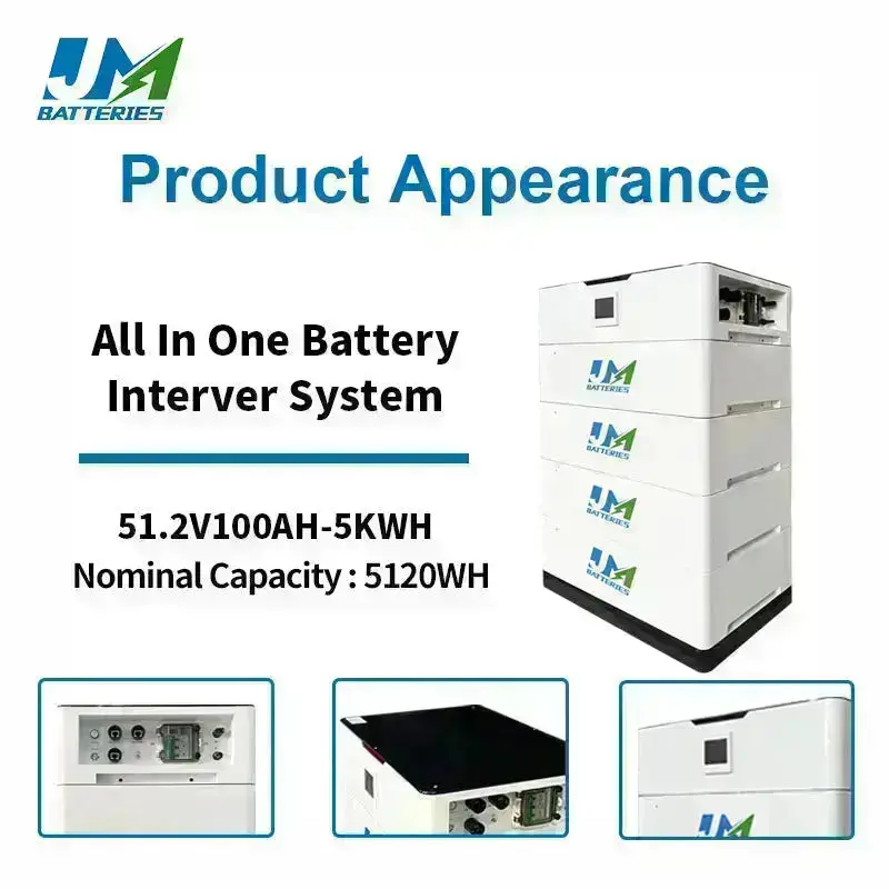 Rechargeable 51.2V 300ah Lithium Ion Battery Solar Energy Storage System Battery - Image 6