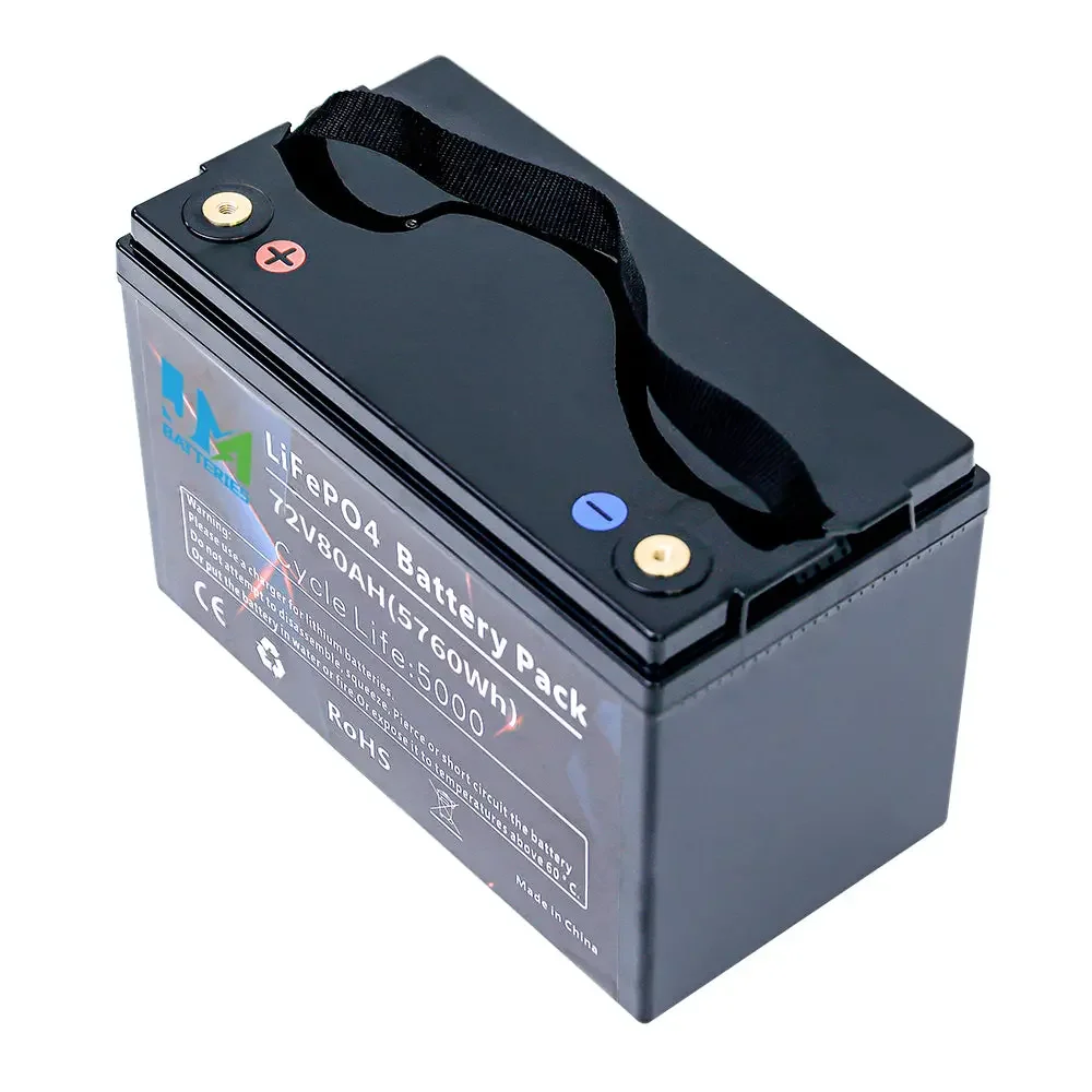 72V 80ah Electric Bicycle Energy Storage Lithium Ion Batteries - Image 4