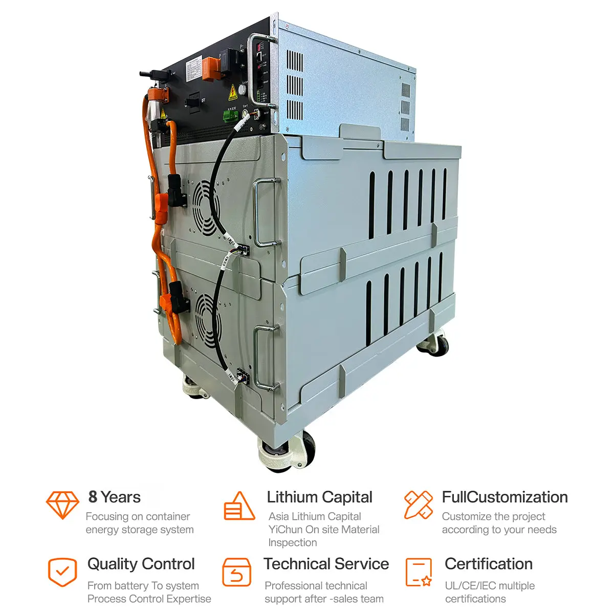 96V 280ah 26.8KWH Solar Energy Storage Lithium-ion Battery - Image 5