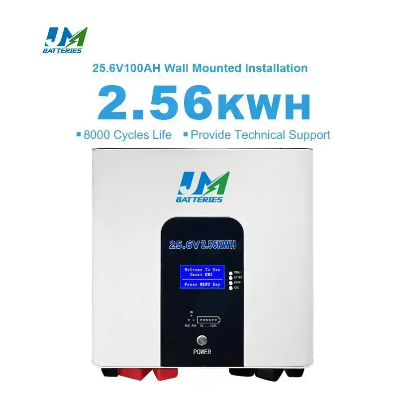 Wall-Mounted Lithium-Ion 100Ah Battery Sleek Space-Saving Battery and Dependable Battery - Image 8