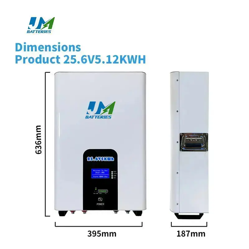 Wall Mounted 25.6V 200AH Battery A Space Saving High Capacity Option - Image 11