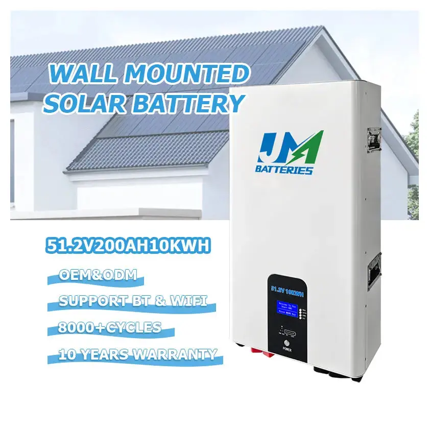 Home Energy Independence with JM 51.2V 200ah 5kWh LiFePO4 PowerWall Battery Revolutionary - Image 4