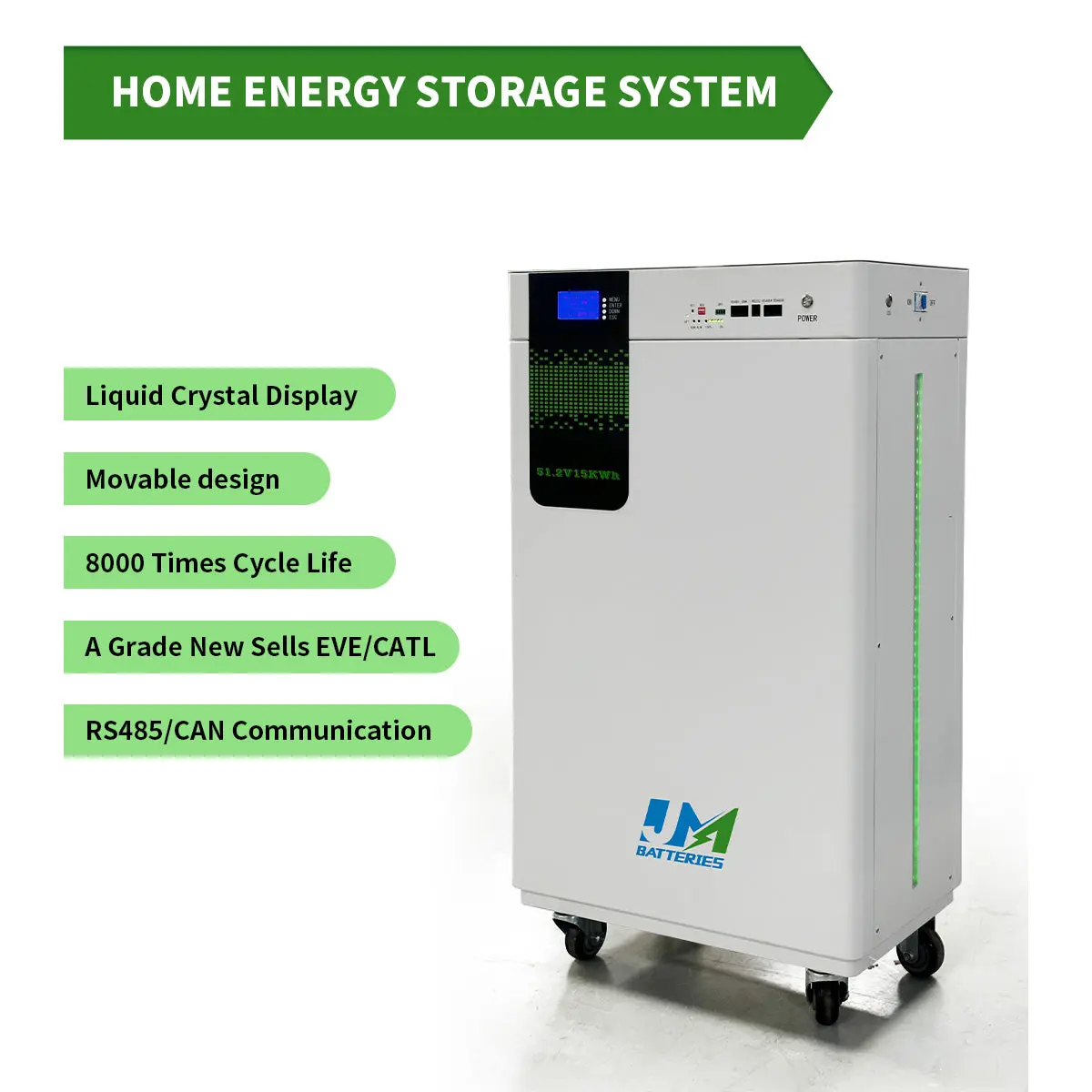 51.2V 300AH Energy Storage Lithium Solar Battery - Image 3