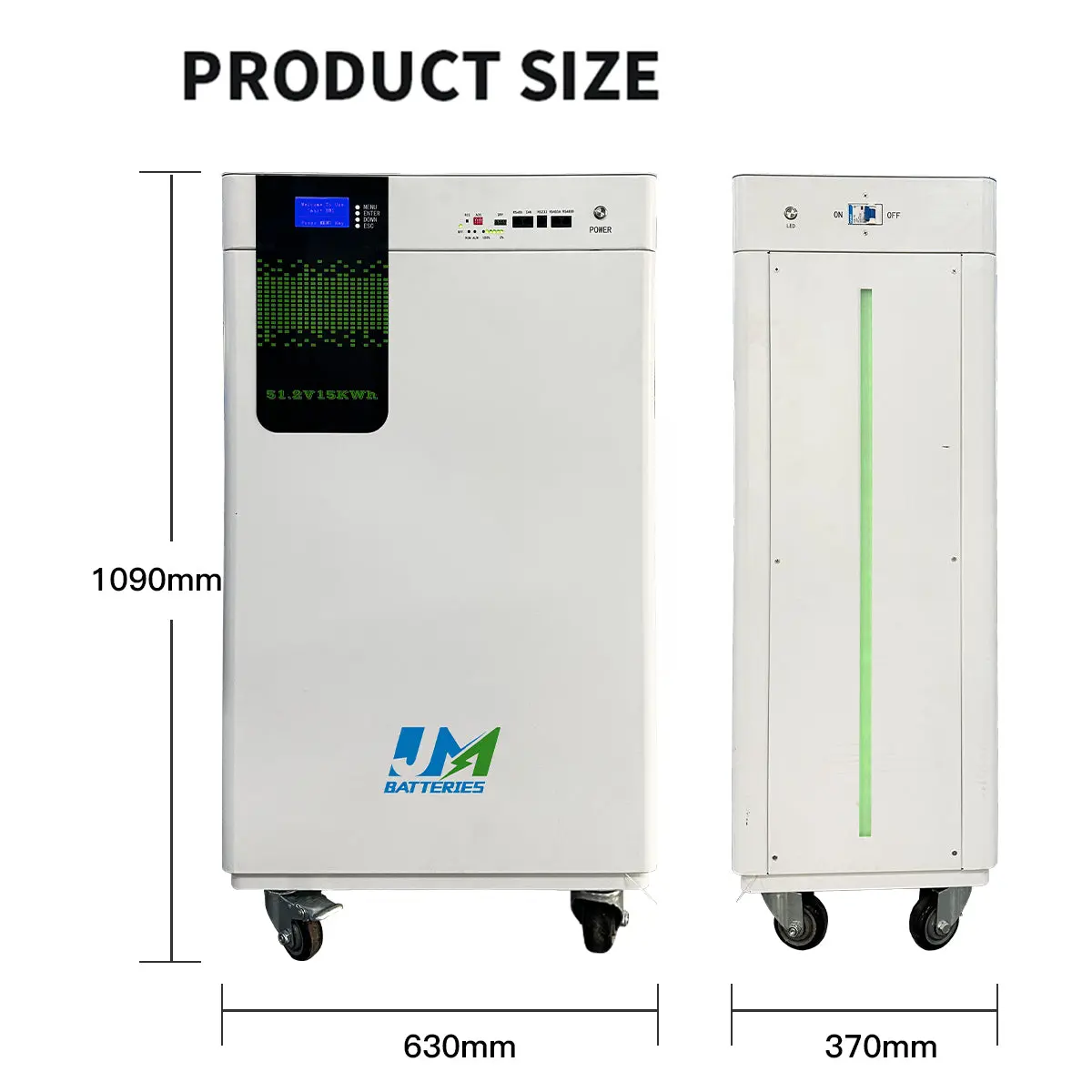51.2V 300AH Energy Storage Lithium Solar Battery - Image 4