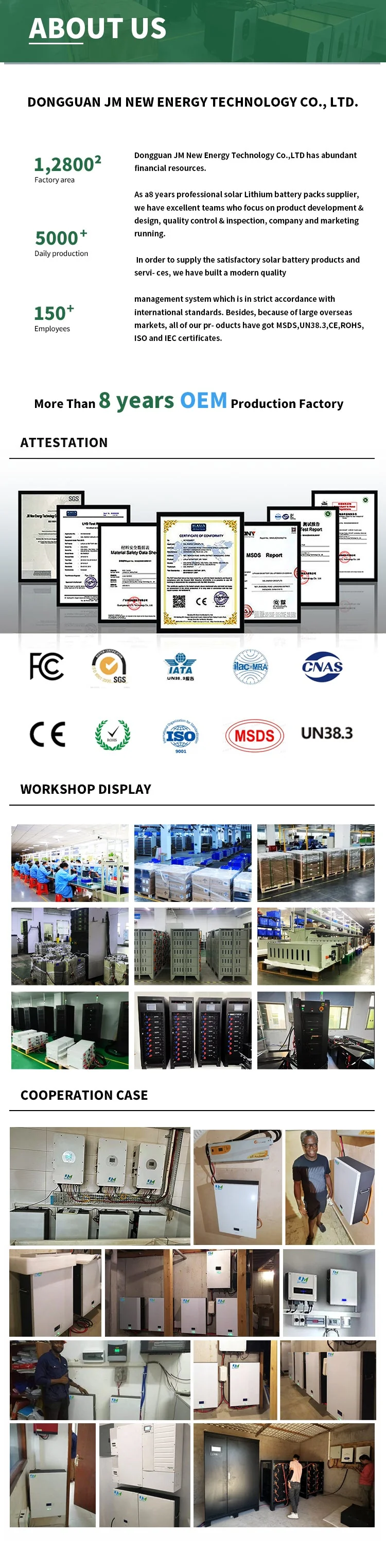 JM 12v 100ah lithium ion  battery 12.8v 100ah lifepo4 battery pack - Image 9