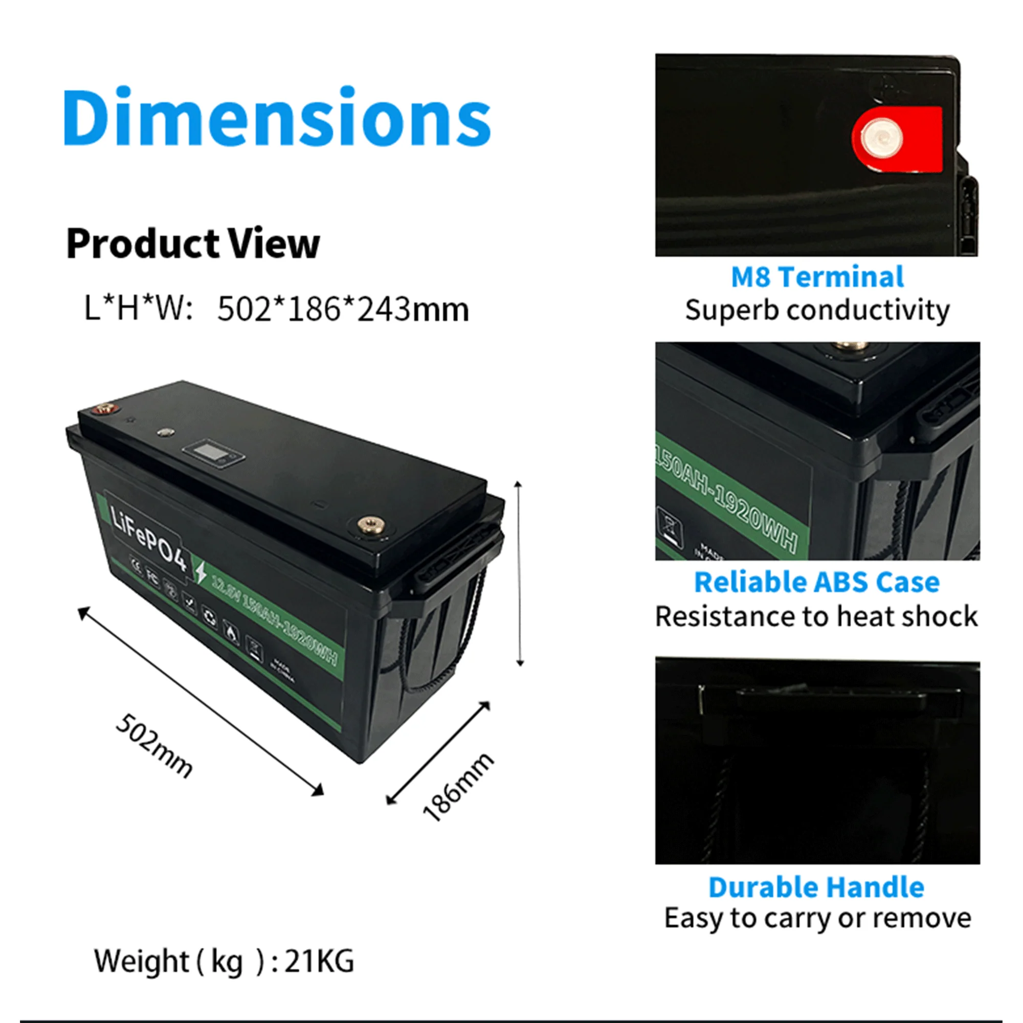 JM 12v 150ah deep cycle battery price - Image 5