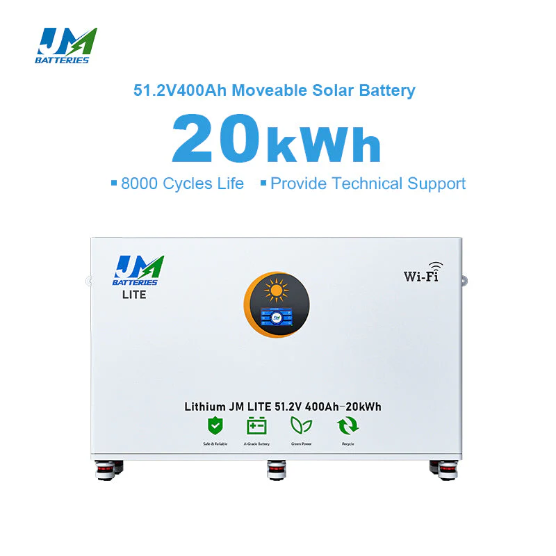 JM 20kWh Battery 48V 400ah Lithium Battery 20 kWh Lifepo4 for Solar Home System - Image 2