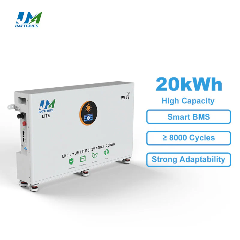 JM 20kWh Battery 48V 400ah Lithium Battery 20 kWh Lifepo4 for Solar Home System - Image 4