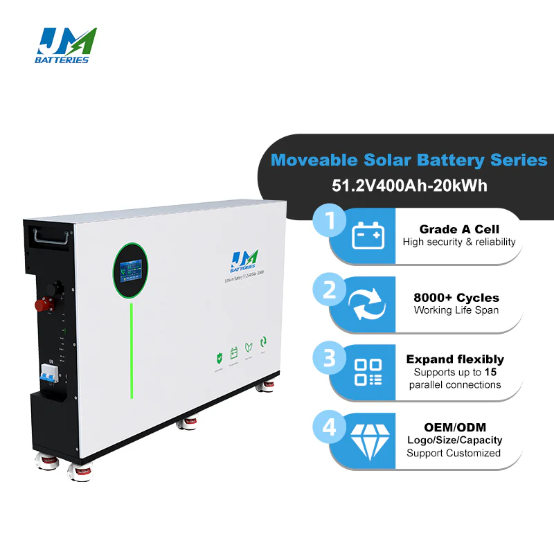 JM Floor Home 48V 400Ah LiFePO4 Battery an efficient, safe and long-life home energy storage solution - Image 6