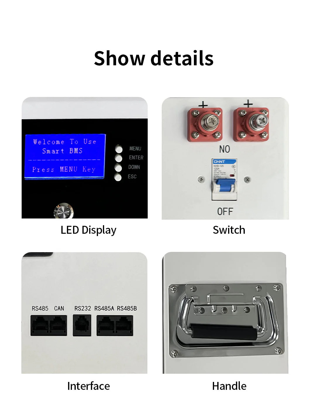 JM 48V 51.2V Powerwall Home Battery 100ah 200ah 15Kwh lifepo4 lithium battery - Image 5