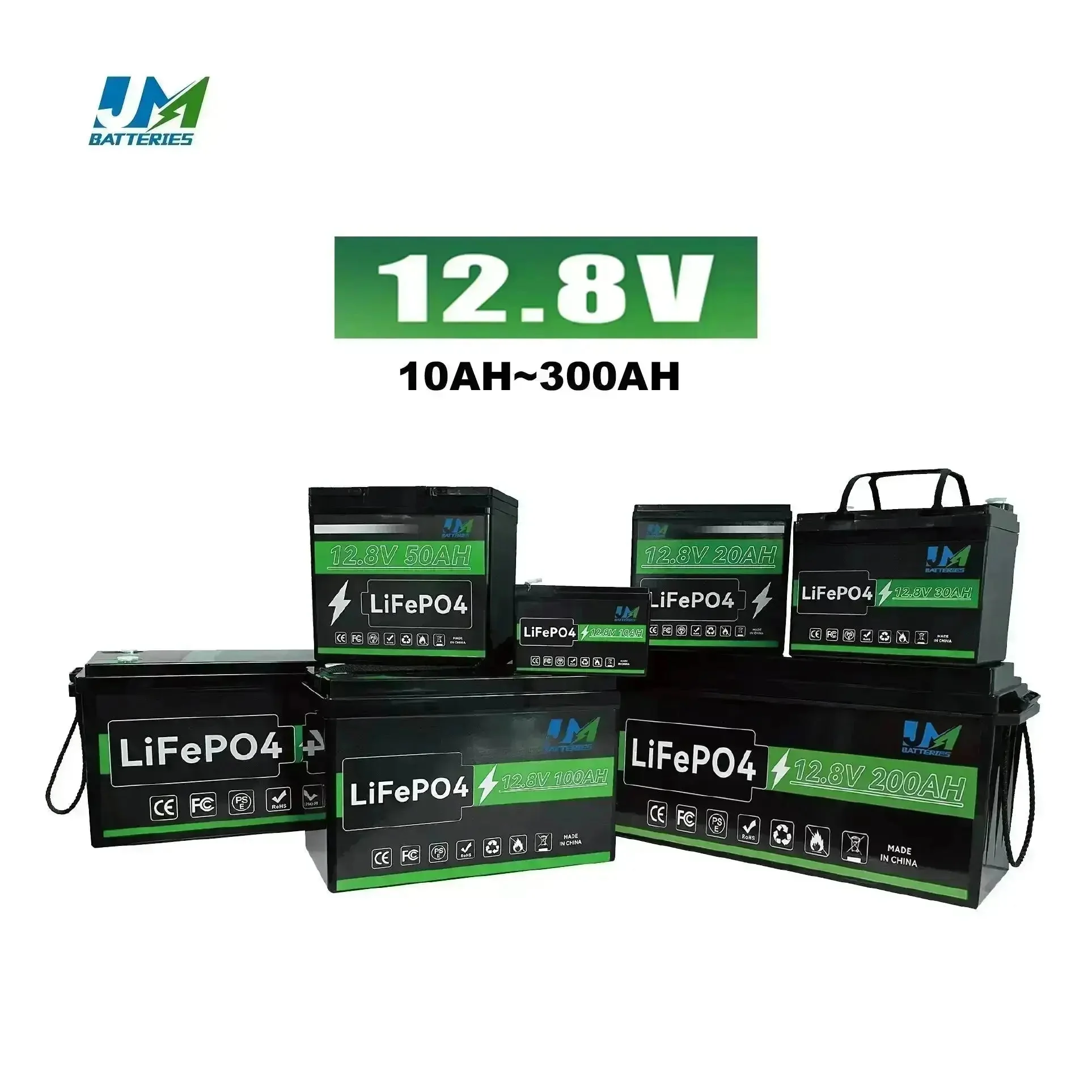 JM 12.8v 100ah 200ah 300ah New Lithium Batteries High Performance And  Endurance Battery - Image 2