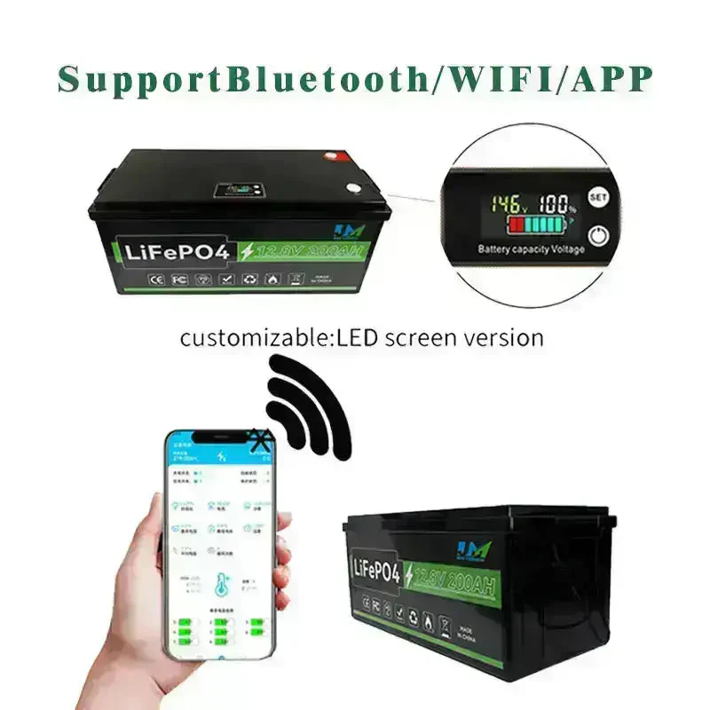 JM 12.8v 100ah 200ah 300ah New Lithium Batteries High Performance And  Endurance Battery - Image 12