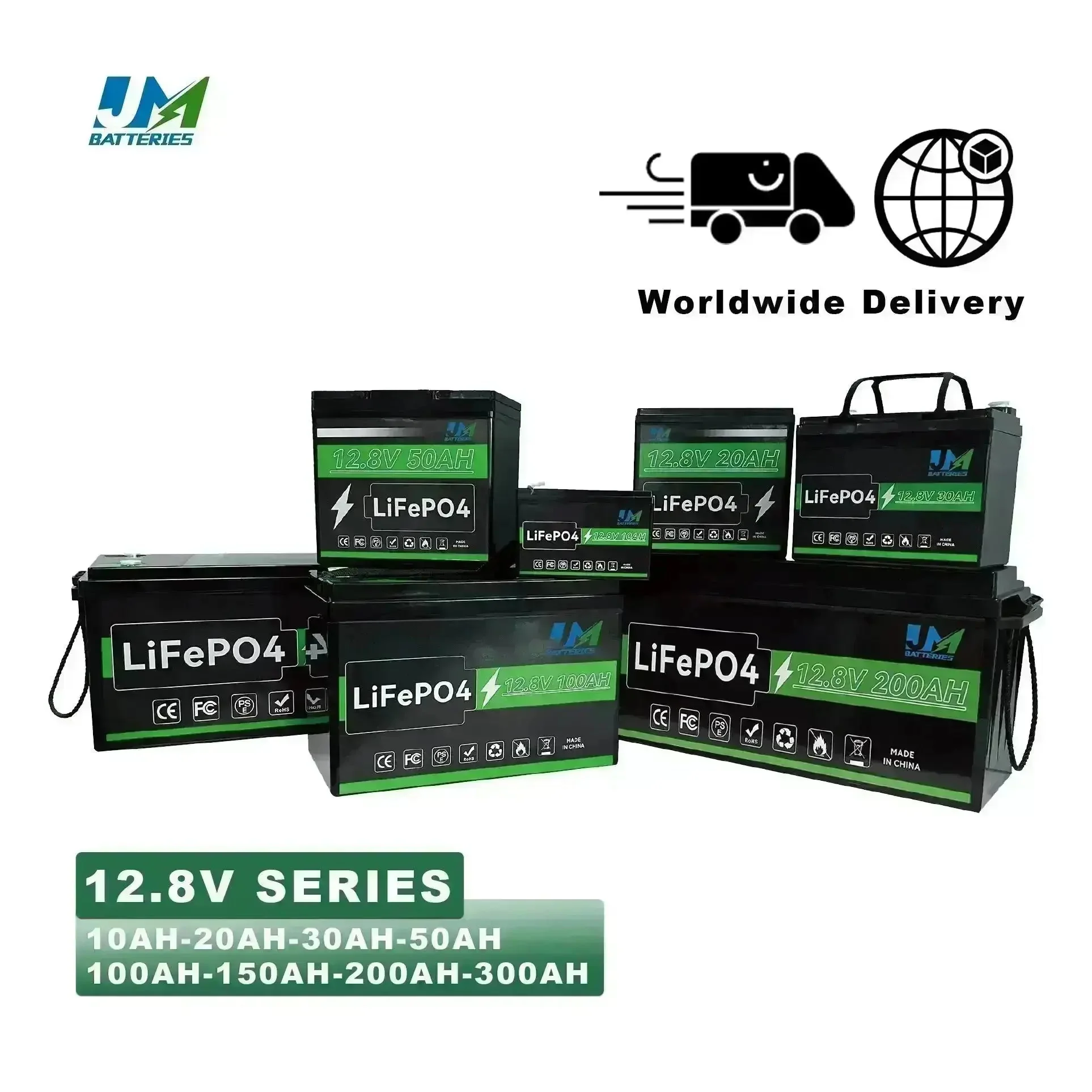 JM 12.8v 100ah 200ah 300ah New Lithium Batteries High Performance And  Endurance Battery - Image 3