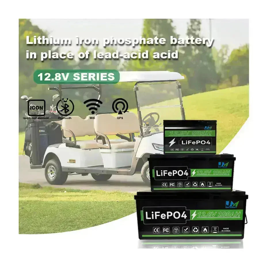 JM 12.8v 100ah 200ah 300ah New Lithium Batteries High Performance And  Endurance Battery - Image 4