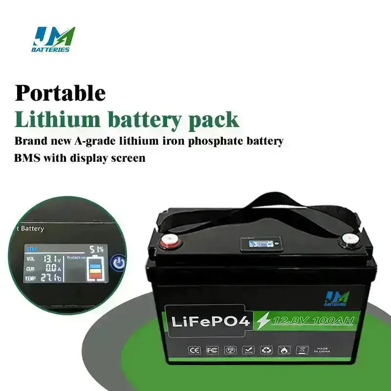 JM 12.8v 100ah 200ah 300ah New Lithium Batteries High Performance And  Endurance Battery - Image 8