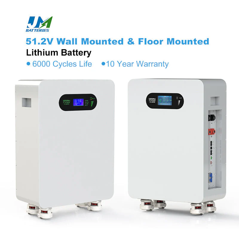 JM Li-ion Wall-Mounted 300Ah Lithium Solar Battery 15kWh Floor Mounted Lifepo4 Battery Mobile 51.2V Home Energy Storage System - Image 4