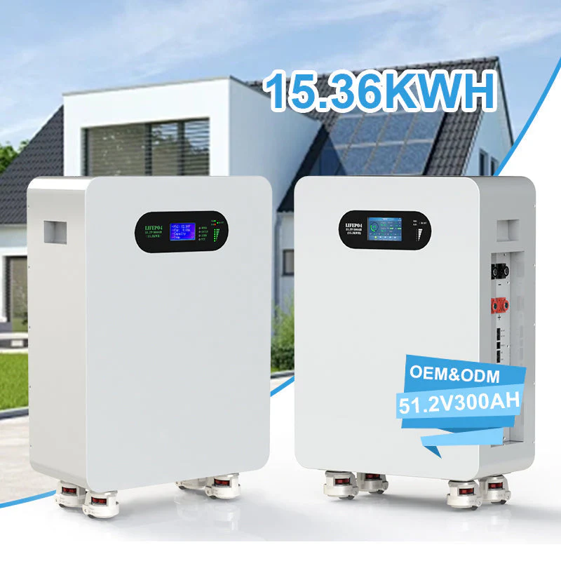 JM Li-ion Wall-Mounted 300Ah Lithium Solar Battery 15kWh Floor Mounted Lifepo4 Battery Mobile 51.2V Home Energy Storage System - Image 2