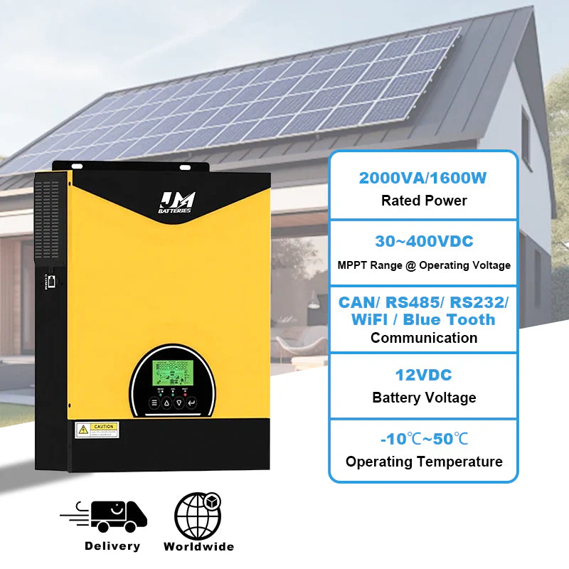 Jm High Quality Wholesale Pure Sine Wave 2kwh Inverter Solar Power Inverters 220V 50Hz Hybrid Solar Inverter - Image 6