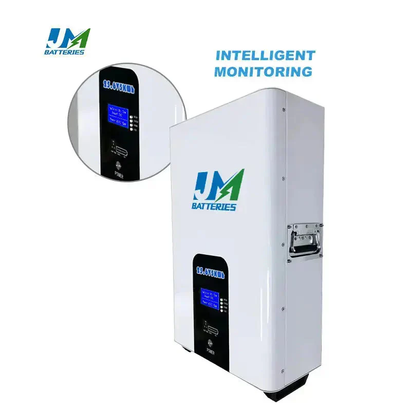 JM New Wall-Mounted Home Energy Solution 25.6V 100ah 200ah 300ah Battery Storage System for Reliable Backup Battery - Image 4