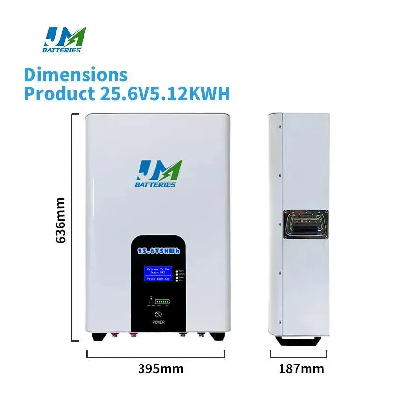 JM New Wall-Mounted Home Energy Solution 25.6V 100ah 200ah 300ah Battery Storage System for Reliable Backup Battery - Image 7