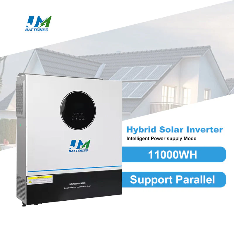 Jm Professional Design11kwh 220V 50Hz Pure Sine Wave Solar Power Inverter for Home Grid -Connected Inverter Solar Panels Portable Inverter WiFi - Image 5