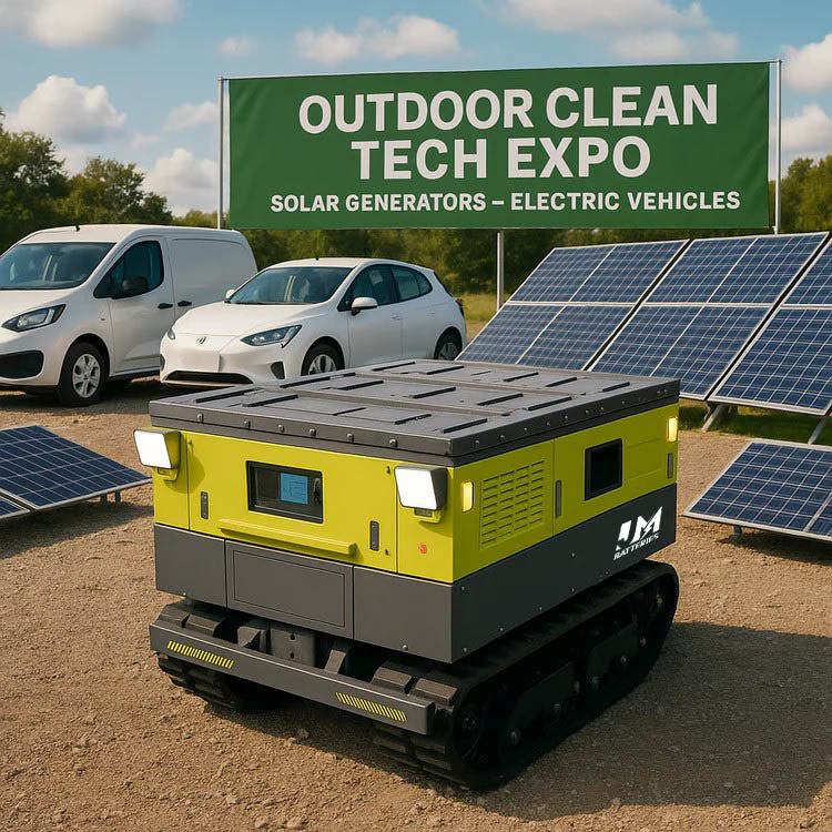 JM Industrial Power Deep Cycle Battery with 20kVA Inverter for Heavy-Duty Construction Tools - Image 2