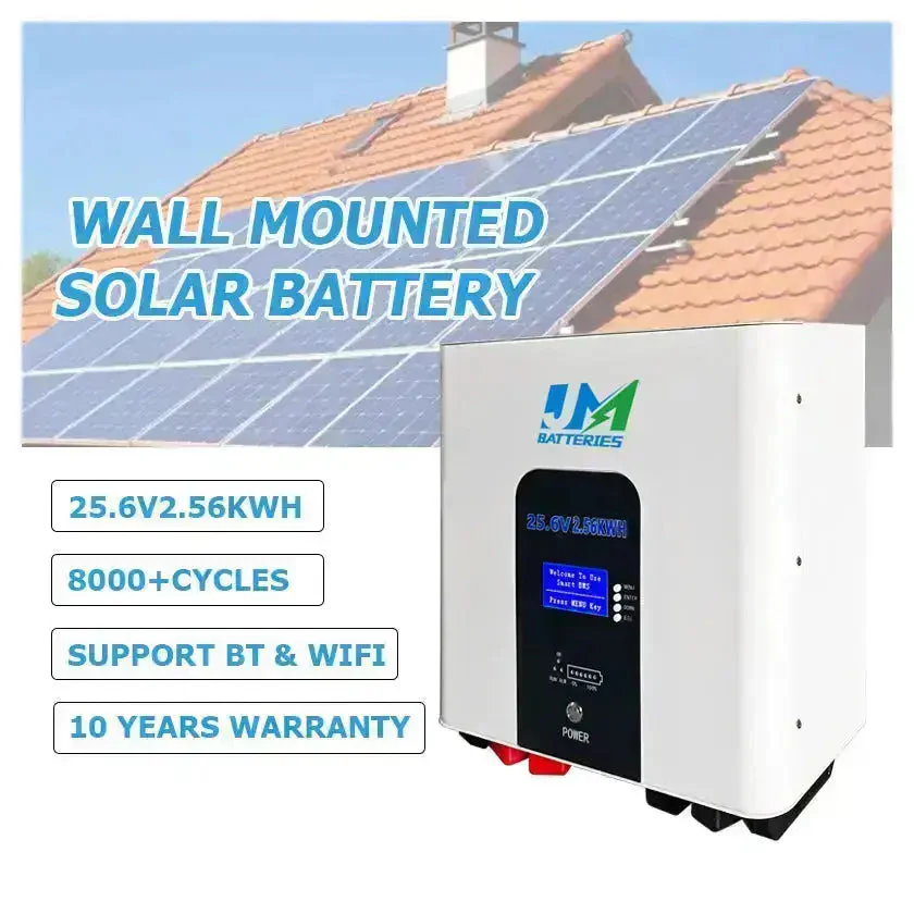 Wall Mounted 25.6V 100ah Battery High performance lithium iron phosphate battery Lithium Battery - Image 3