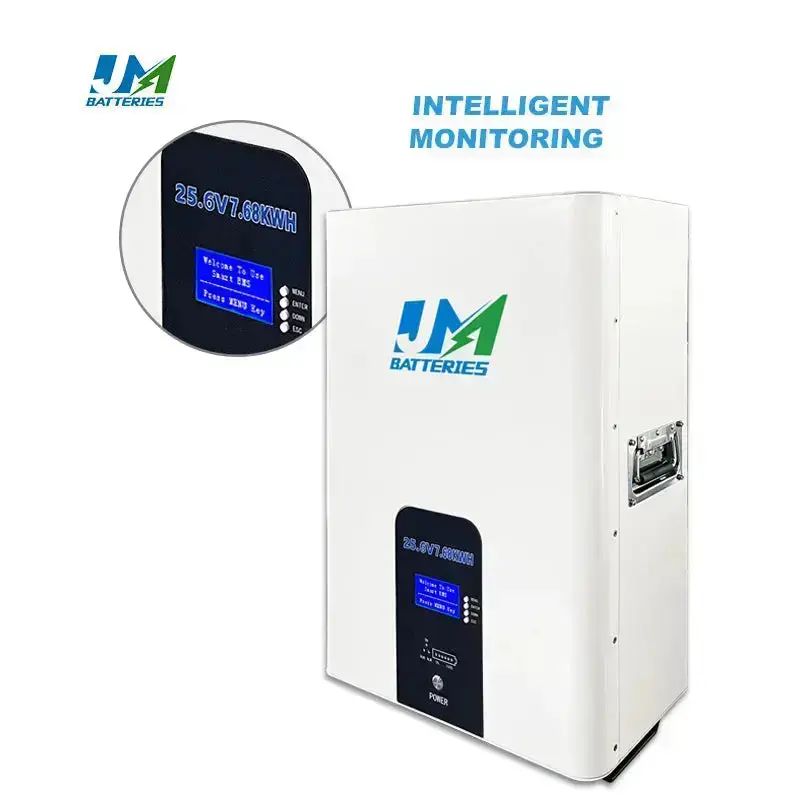 Premium Wall Mounted 25.6V 300ah Battery High performance lithium iron phosphate battery - Image 4
