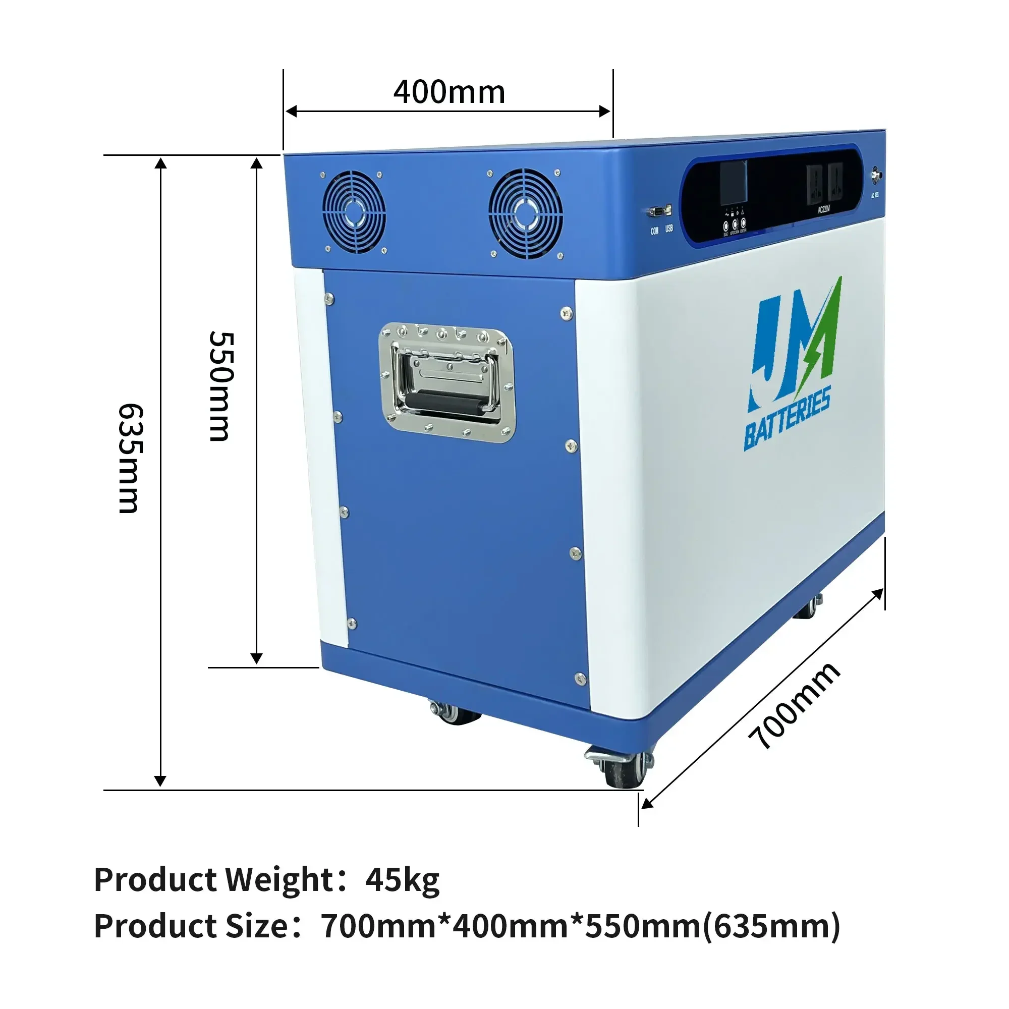 All In One Solar Inverter Battery 25.6V 150AH 3KWh - Image 3