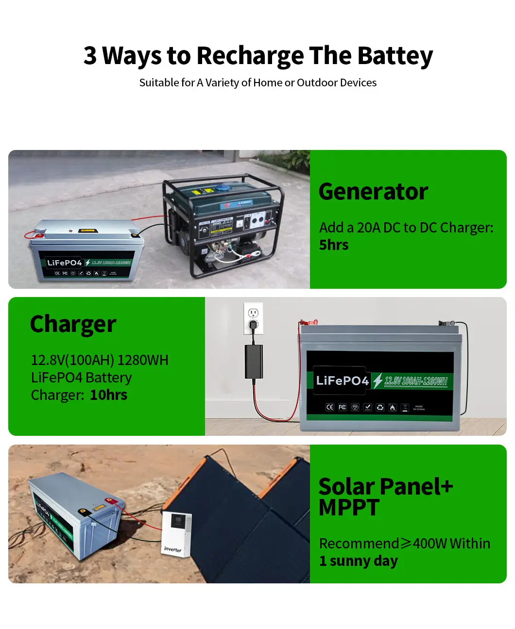 LiFePo4 1 2.8V 100AH lithium battery - Image 8