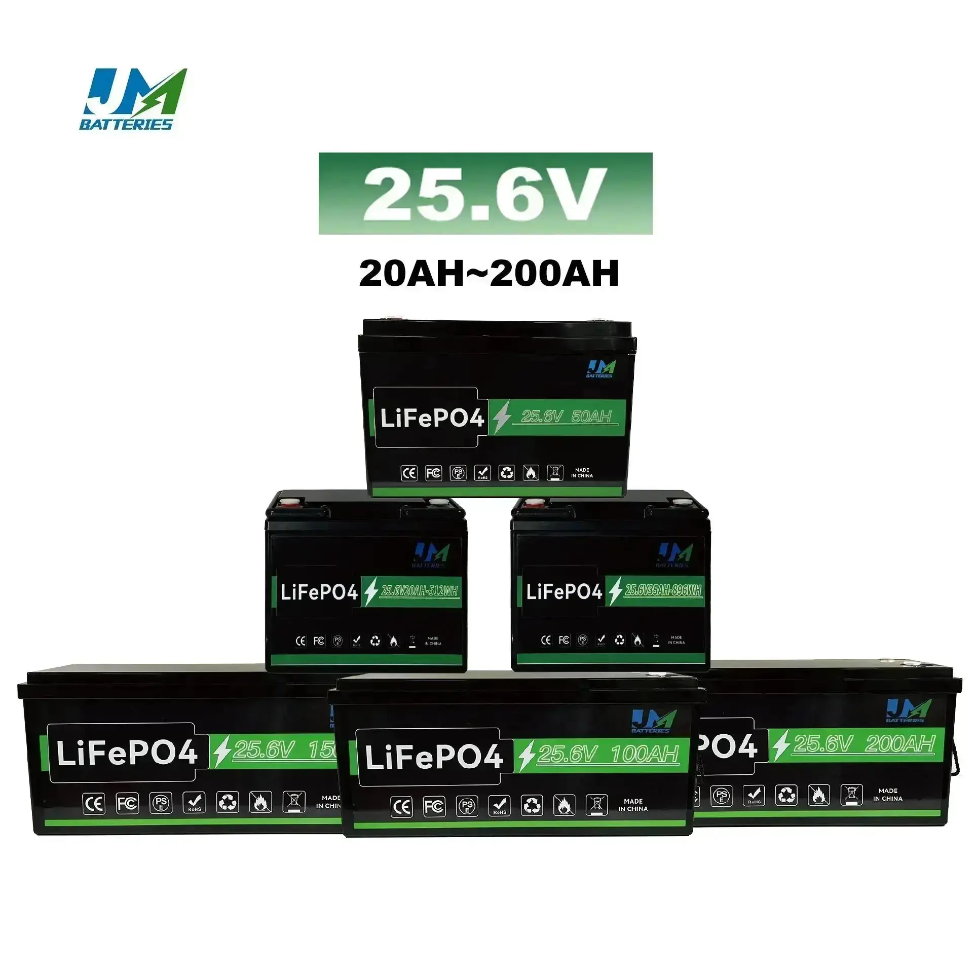 25.6v 20Ah 35Ah 50Ah 100Ah 150Ah 200Ah Lithium Battery Pack Lithium Ion Battery AAA - Image 2