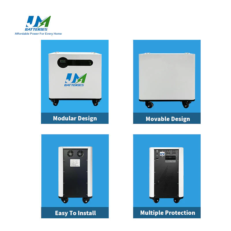 All in One Movable Power Battery 48V 51.2V 300ah Lithium Ion Battery Pack 15kwh Battery for Home Energy Storage System - Image 6