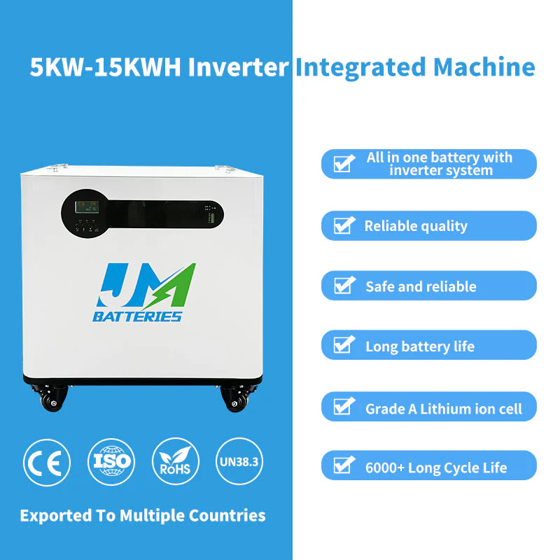 51.2V 300ah All in One Battery for Moveable Solar Battery 15kwh LiFePO4 Battery for Home Energy Storage Systems - Image 5