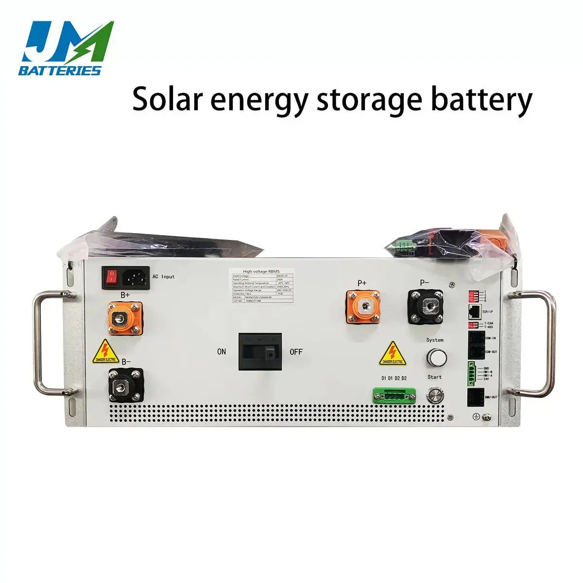461V 280ah 129kwh High Voltage Energy Storage Battery - Image 4