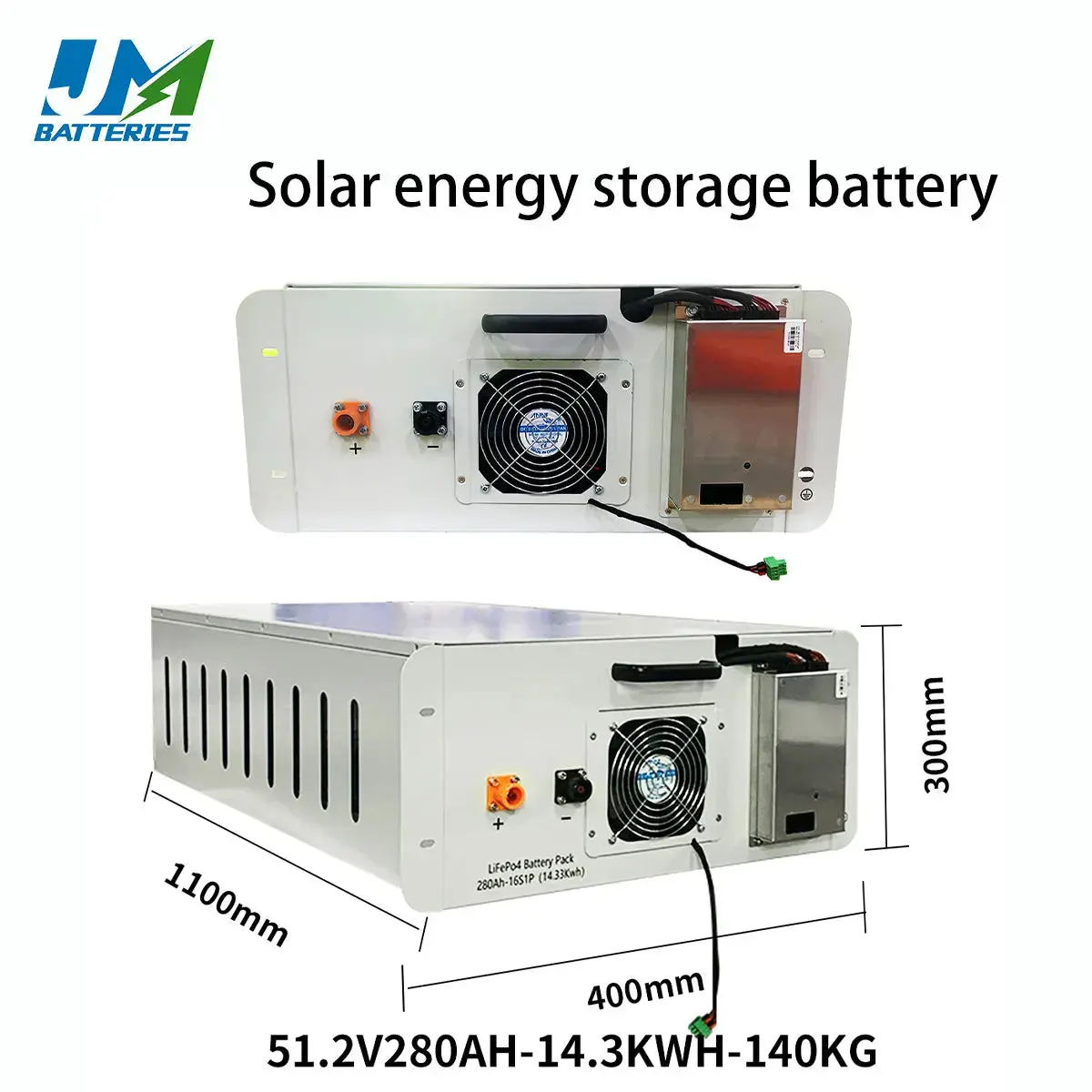 461V 280ah 129kwh High Voltage Energy Storage Battery - Image 3
