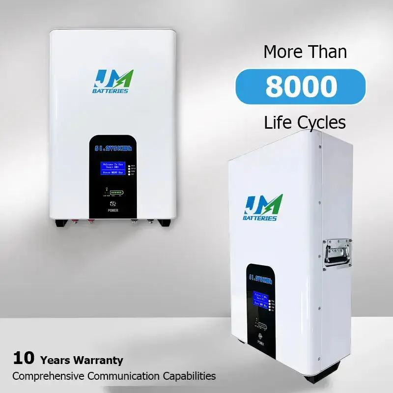 Top Quality Wall Mounted 51.2V Batteries 100AH 200AH Versions Available - Image 4