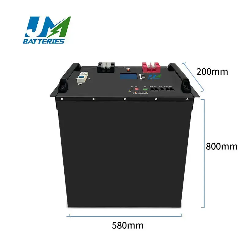 51.2V 100AH 200Ah Rack-Mounted Lithium Battery Large Capacity High Stability Battery Power Supply Battery - Image 2