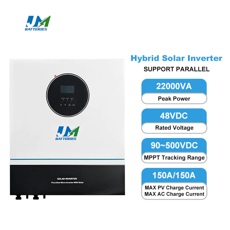 JM Factory Direct Sales 48VDC Single Phase Hybrid Inverter 11kw Off Grid Solar Inverters - Image 6