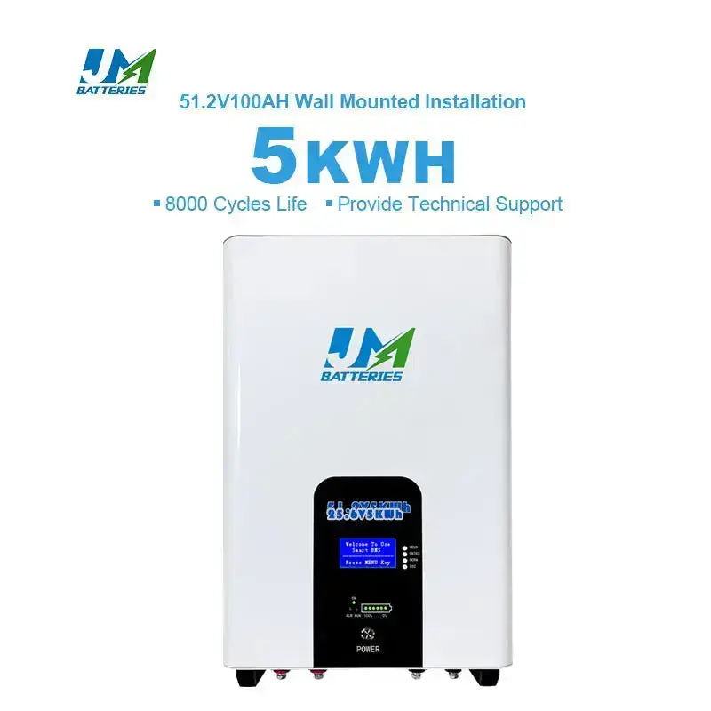 51.2V 200Ah High-Capacity Battery for Off-Grid Applications Battery Compact Wall-Mounted Battery - Image 8