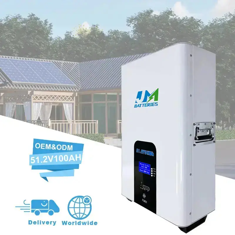 51.2V 200Ah High-Capacity Battery for Off-Grid Applications Battery Compact Wall-Mounted Battery - Image 9
